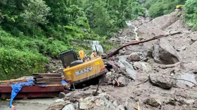 3 dead, 6 security personnel missing as landslide hits Sikkim; search operations underway