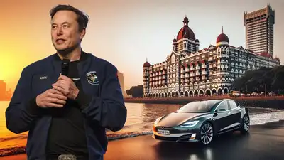 Trump has time and again said that it would be ‘very unfair’ if Tesla were to set up a manufacturing base in India. (AI image) Elon Musk-led Tesla is not interested in ‘Make in India’ for its electric cars; Heavy Industries Minister says only showrooms coming up