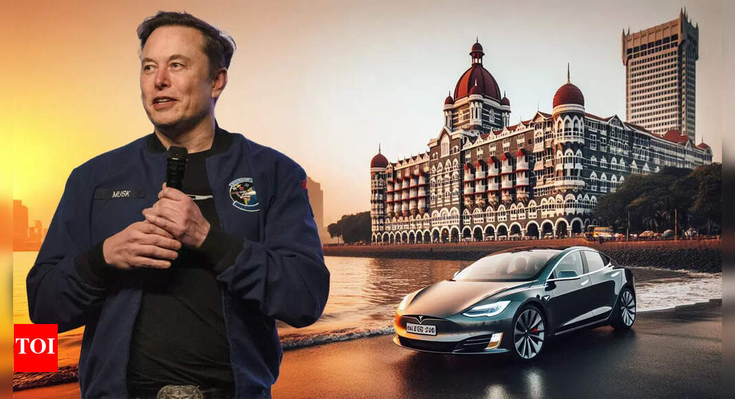 Elon Musk-led Tesla is not interested in ‘Make in India’ for its electric cars; Heavy Industries Minister says only showrooms coming up – Times of India