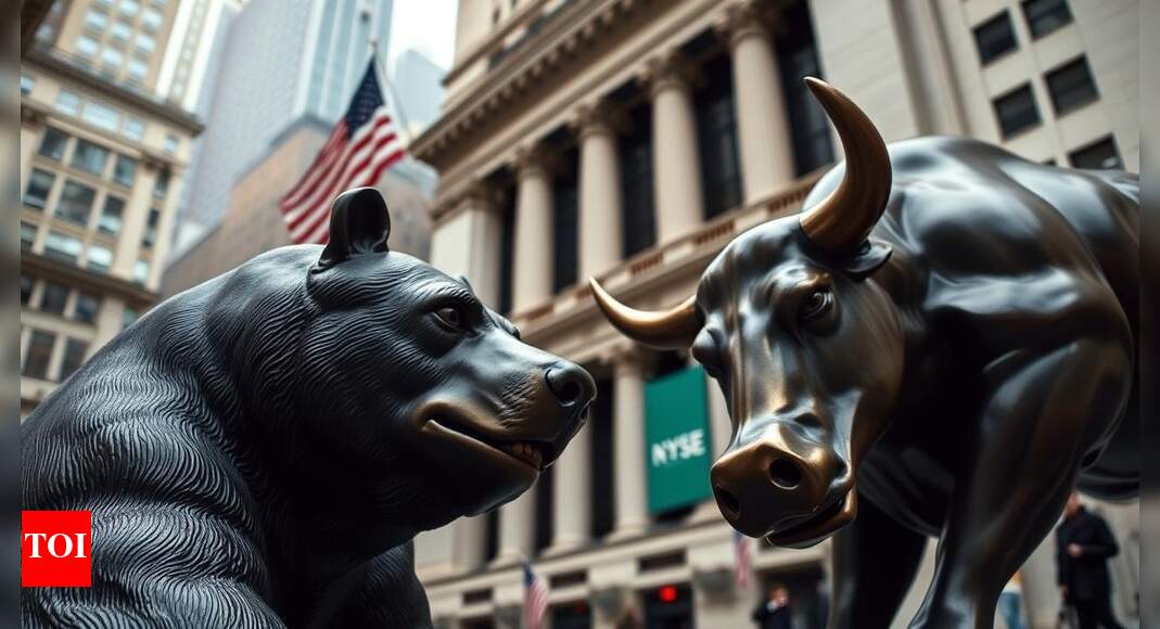 Wall Street opens slightly lower driven by market anxiety over crude oil prices, tariffs and Russia-Ukraine conflict – Times of India