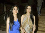 Sridevi with daughter Jhanvi