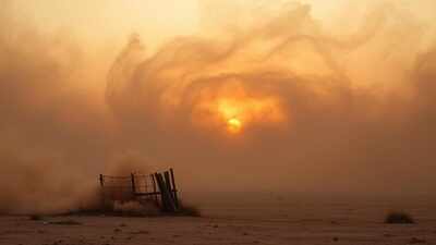 A colossal cloud of Sahara dust is smothering the Caribbean en route to the US