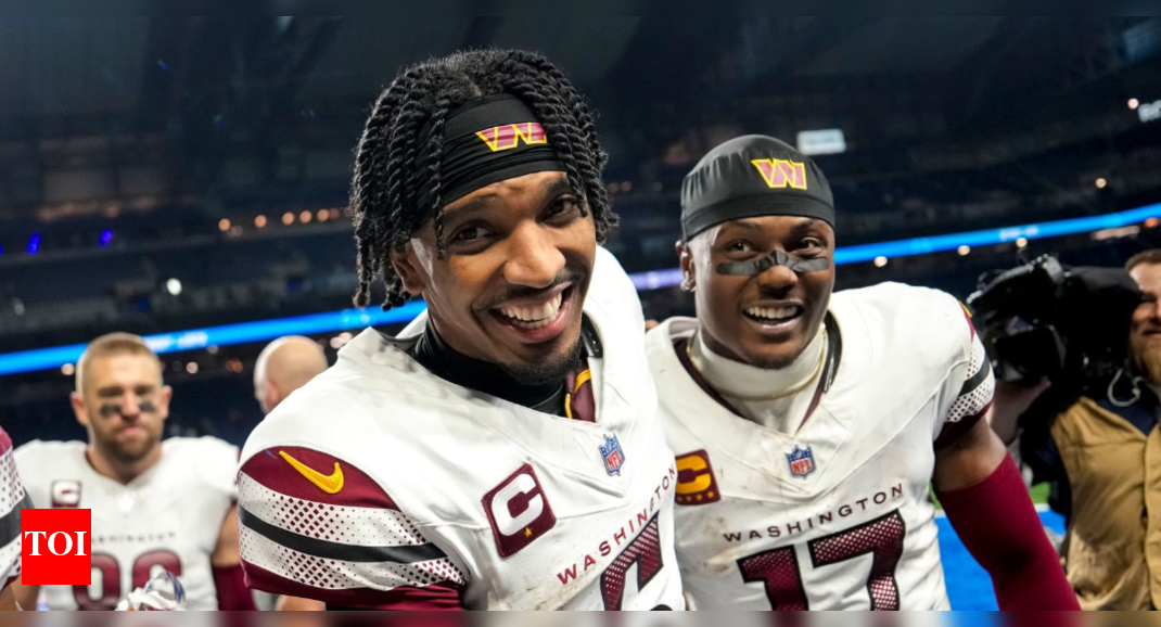 Jayden Daniels backs Terry McLaurin as contract talks keep him away from Washington Commanders OTAs