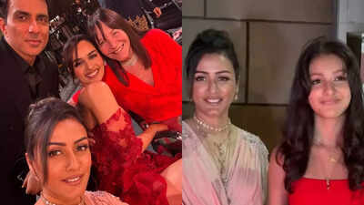 Mahesh Babu's wife Namrata Shirodkar and daughter Sitara Ghattamaneni's stylish appearance post Miss World 2025 steals the spotlight