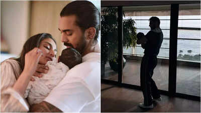 Ahan Shetty shares adorable ‘mamu on duty’ moment with niece Evaarah, Athiya Shetty reacts with love