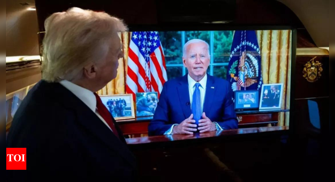 Trump Amplifies False Biden Conspiracy Theory on Social Media
