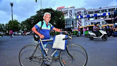 70-year-old Surat tycoon shunts fleet of cars, pedals 40km daily on 3-decade-old cycle