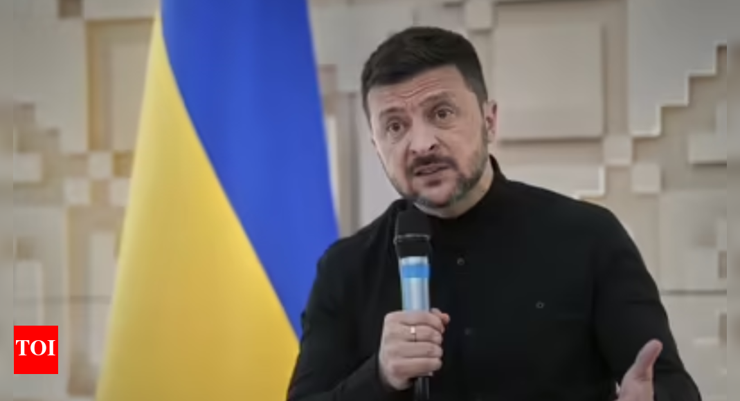 Zelenskyy says Ukraine’s drone strikes will continue until Russia halts offensive - Times of India