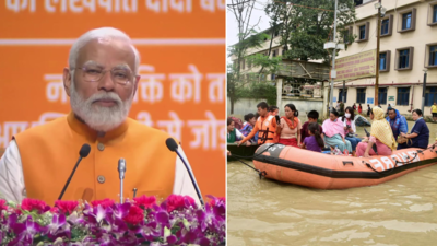 PM Modi takes stock of flood situation in Northeast, assures help to Assam, Sikkim and Manipur