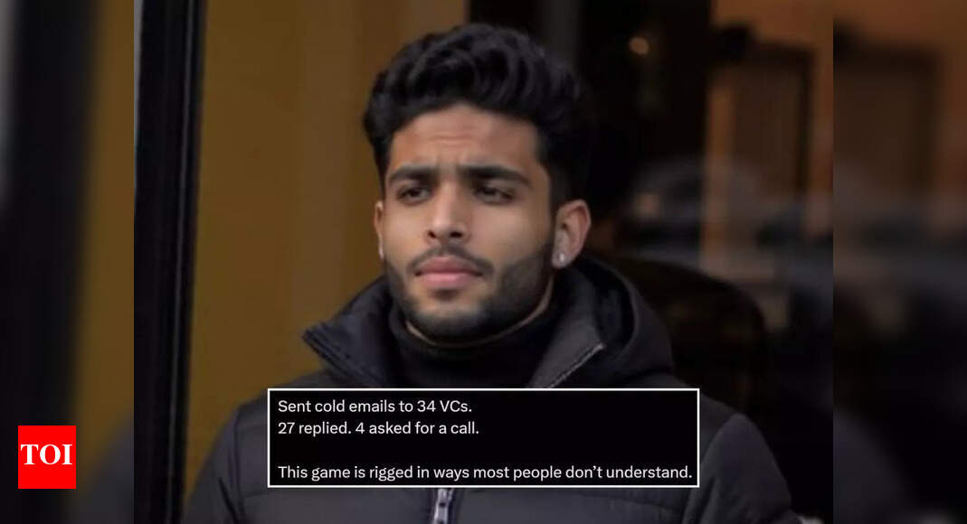 Indian-origin Berkeley graduate sends 34 Cold emails to VCs with keywords AI, Stanford and ex-Palantir, here's what happened