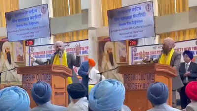 Dr Swaiman Singh faces Pro-Khalistan opposition at NY Gurdwara over Indian flag, stands firm