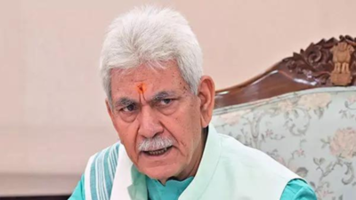 J&K LG Manoj Sinha (ANI/File photo) J&K LG Manoj Sinha sacks 3 govt employees, including police constable, allegedly working for terrorist groups