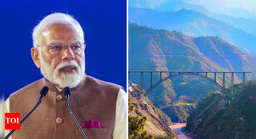 PM Modi to flag off Katra-Srinagar Vande Bharat, inaugurate world's highest Chenab rail bridge