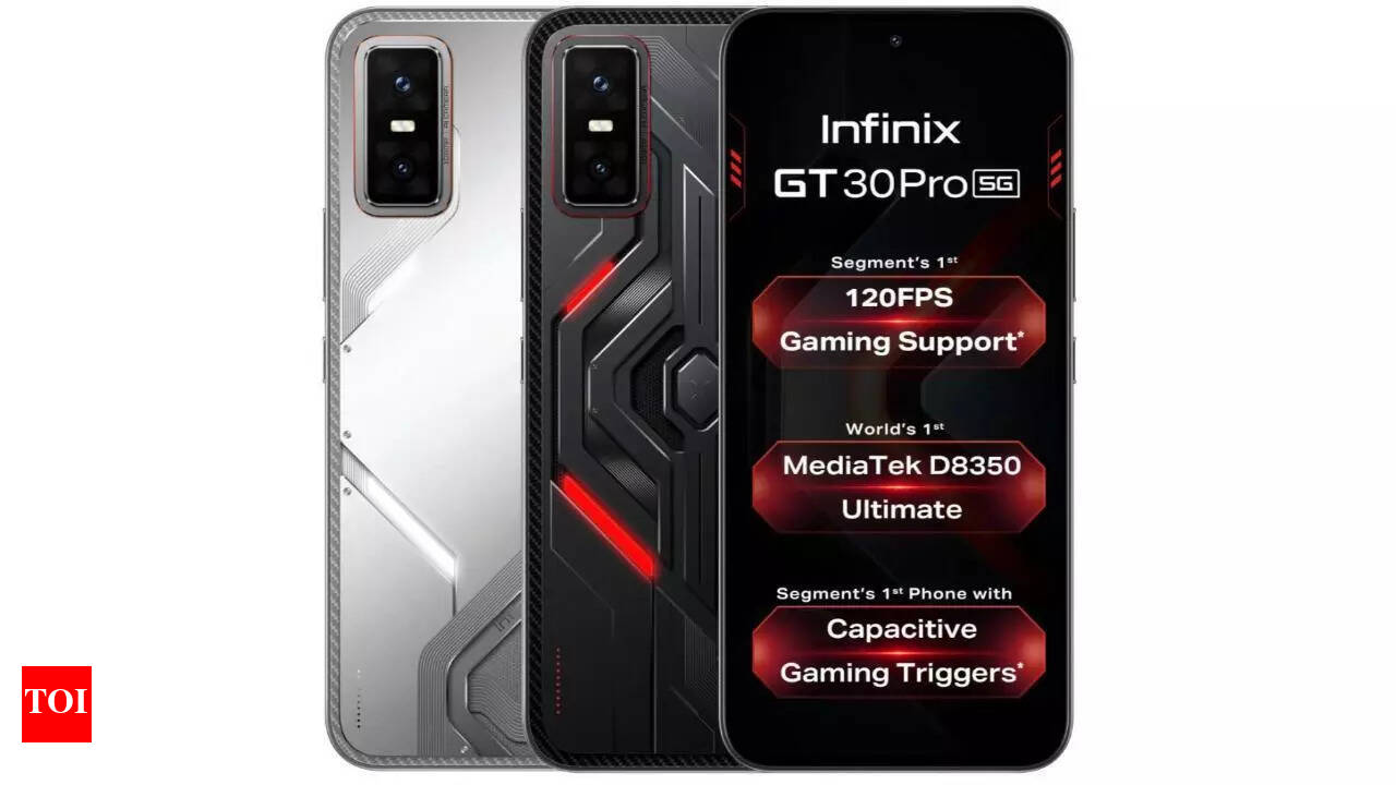 Infinix GT 30 Pro with 108MP camera, MediaTek Dimensity chipset launched in  India: Price, specs and more - The Times of India
