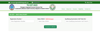  Direct link to download admit cards here