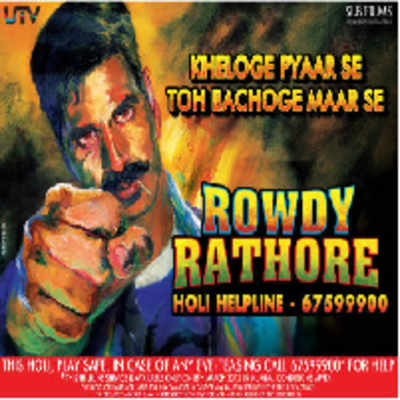 Rowdy Rathore will save you from eve-teasers this Holi