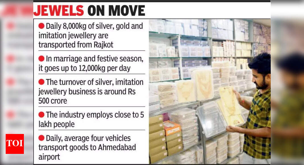 Cargo Flights Lacking: Rajkot Jewellery Business Faces Hurdles