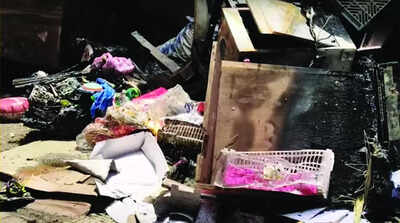 Mobile shop at Taleigao gutted in fire