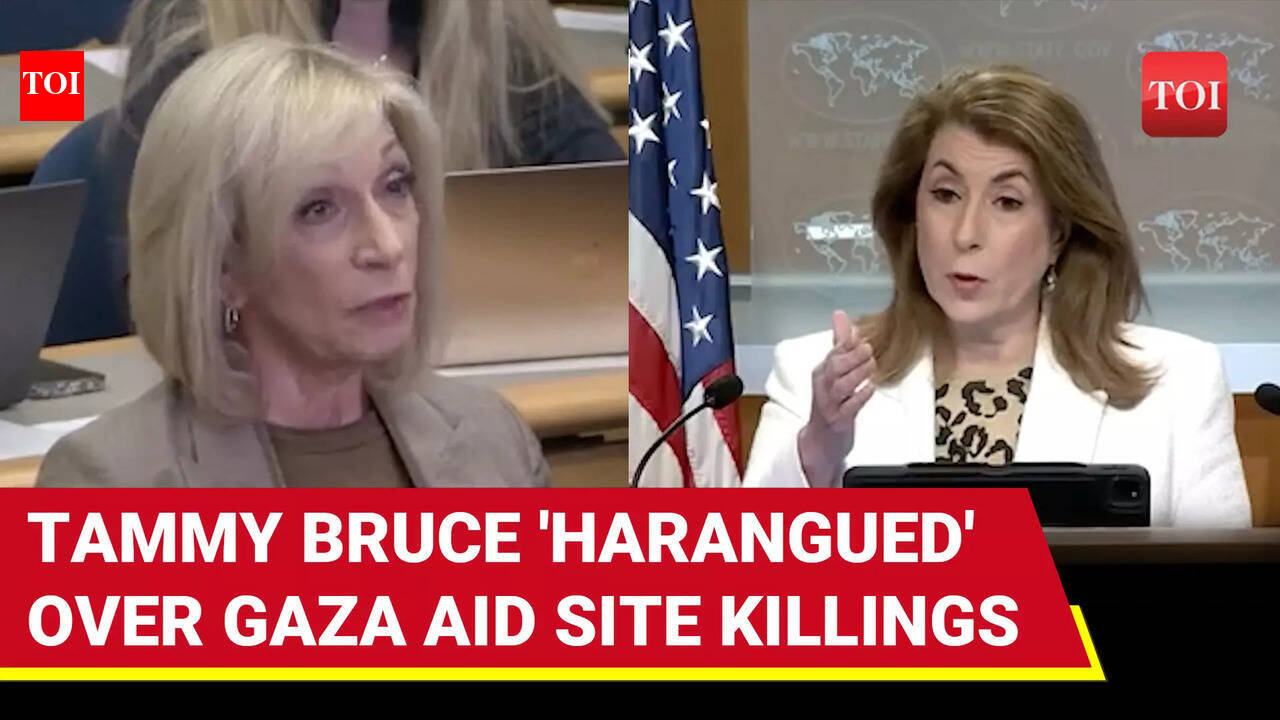 Gaza Aid Site Killings: Tammy Bruce LOSES COOL At Reporters Over 'Being ...