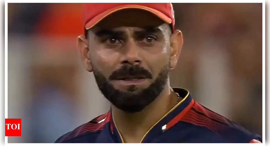 Manoj Muntashir shares video of Virat Kohli crying after RCB IPL win; says ‘Never thought I’d clap seeing my champion cry’ | – Times of India