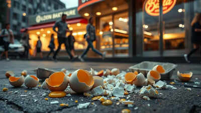 New York police arrest 'social media prankster' who dumped food on himself at local businesses