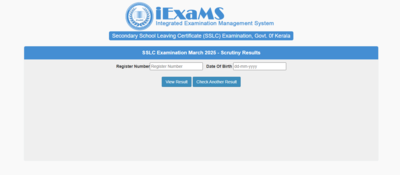 Kerala SSLC scrutiny result 2025 announced at sslcexam.kerala.gov.in: Direct link to download scorecards here – Times of India
