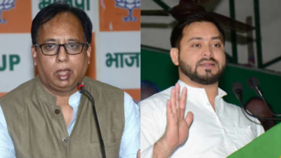  'Can't he see accused was nabbed within 12 hours?' BJP's Sanjay Jaiswal slams Tejashwi Yadav
