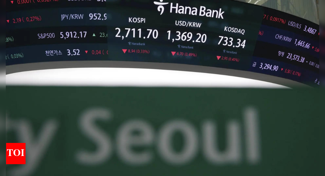 Global stock markets rise as political shift in South Korea and US tariff hopes boost sentiment – Times of India