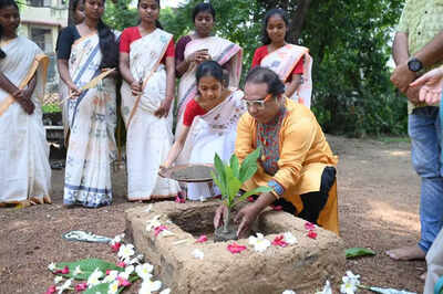 Pt Pradyut Mukherjee launches tree plantation drive in Santiniketan ahead of World Environment Day