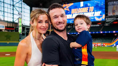 Alex Bregman’s wife Reagan Bregman leads family outing at Scooper Bowl during Red Sox star’s injury break
