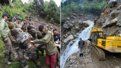 In the line of duty: Army leads tireless search, rescue operations after landslides in North Sikkim