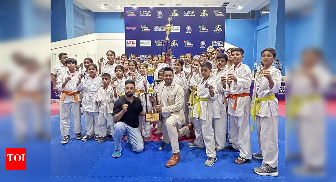 Alwar's Knowledge City Wins Play Sports Karate Championship