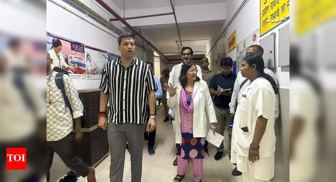Prayagraj DM Inspects Hospitals, Addresses Issues, and Directs Improvements
