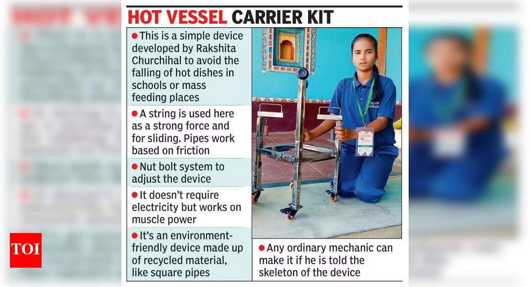 Indian Student's Hot Vessel Carrier to Represent India at Tokyo Expo