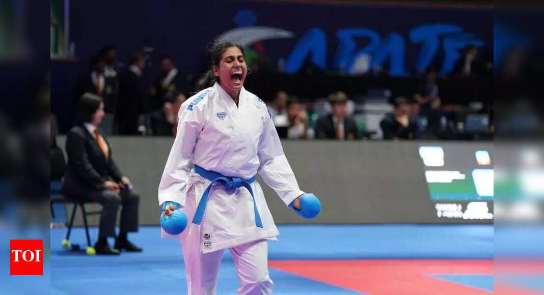 Hyderabad's Bhuvenshwari Jadhav Wins Bronze at Asian Karate Championship