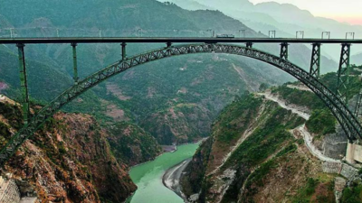 Chenab bridge in J&K