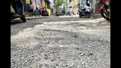 Rains come & go, but roads remain a mess