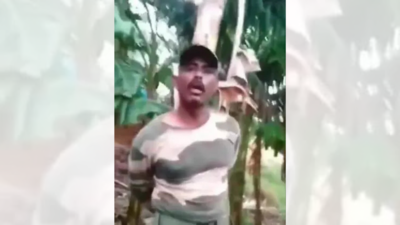 Criminals overpower BSF jawan, drag him into Bangladesh