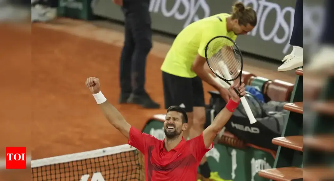 Djokovic beats Zverev to reach French Open semis, eyes record 25th Slam