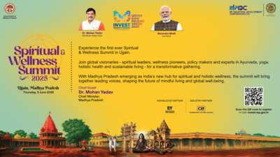 Ujjain hosts spiritual & wellness summit today; CM Yadav to highlight holistic health & wellness economy