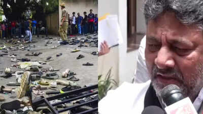 Bengaluru stampede: Karnataka deputy CM DK Shivakumar breaks down, says 'seeing kids suffer hurts deeply'