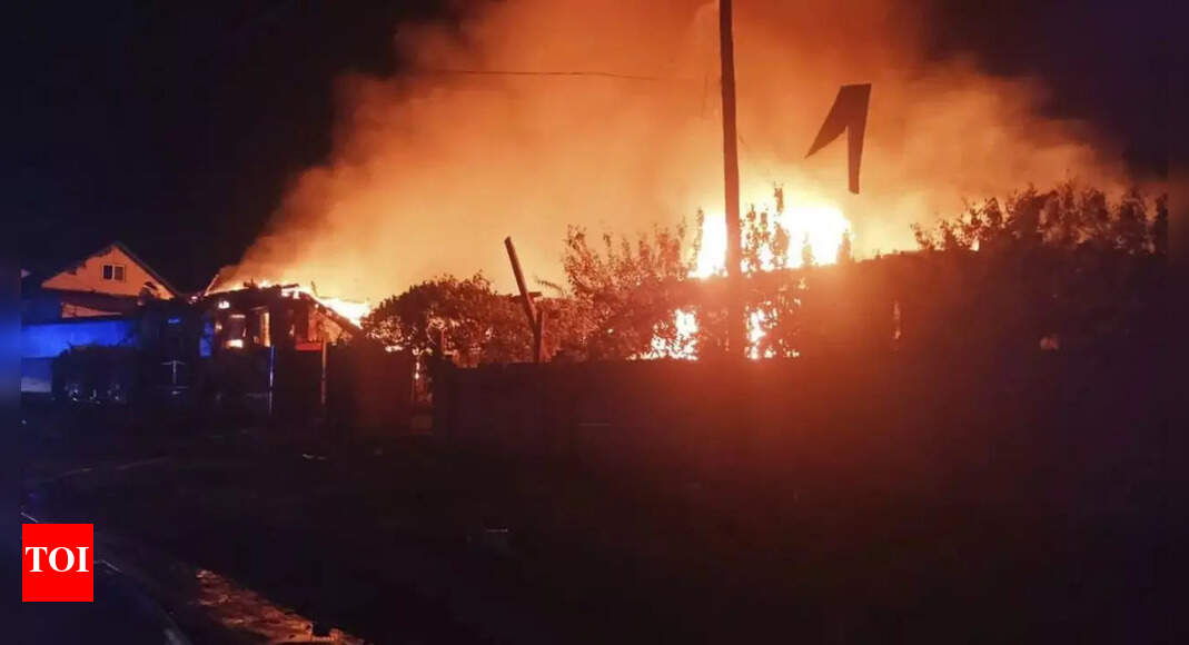 Putin strikes after warning Trump: Russia drone strikes kill 5 in Ukraine's Pryluky; injure 17 in Kharkiv