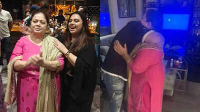  Virat Kohli's mother celebrates emotional IPL win with family; pictures go viral
