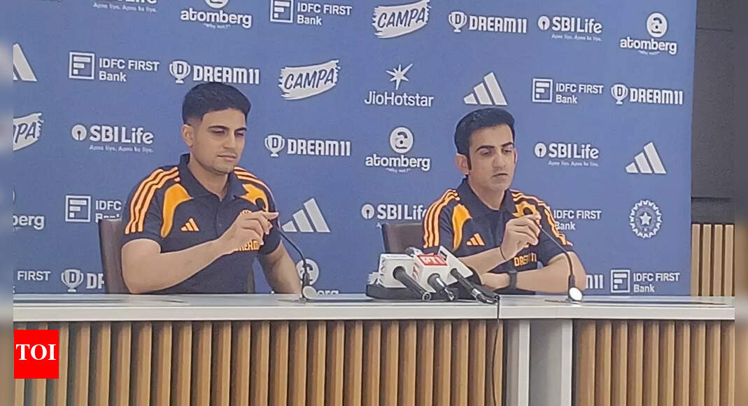 Gautam Gambhir Press Conference Live Updates: Team India’s new Test captain Shubman Gill, coach Gautam Gambhir to address media today  timesofindia.indiatimes.com