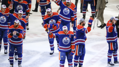 Edmonton Oilers mix hometown ice into Rogers Place rink for Stanley Cup Final