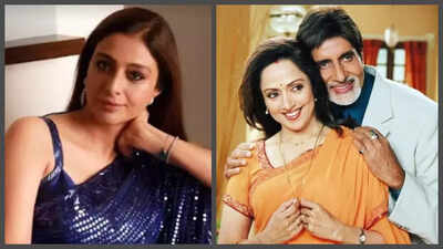 Did you know Tabu REJECTED Hema Malini's role in Baghban opposite Amitabh Bachchan as she didn't want to play mother of four kids at the age of 36?