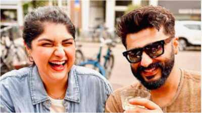 Arjun Kapoor gets teased by sister Anshula Kapoor in Amsterdam after she posts a photo he didn't like
