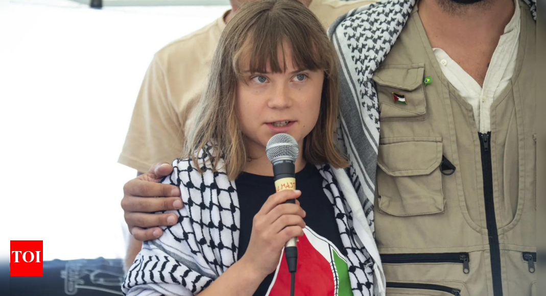 'Keep your eyes on Gaza': Greta Thunberg calls for focus on Israeli 'seige' and 'oppression'; says she's not the story