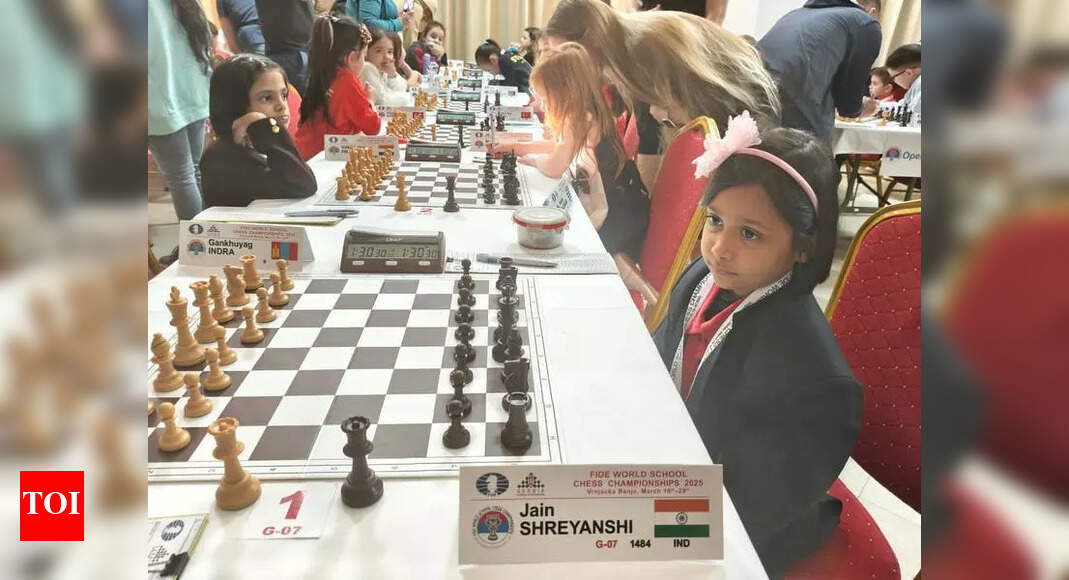 Jaipur's Shreyanshi Jain Wins National Under-7 Chess Title