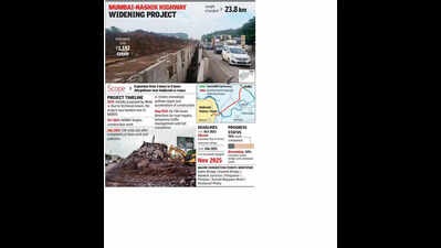 Widening work still on atkey access to Samruddhi